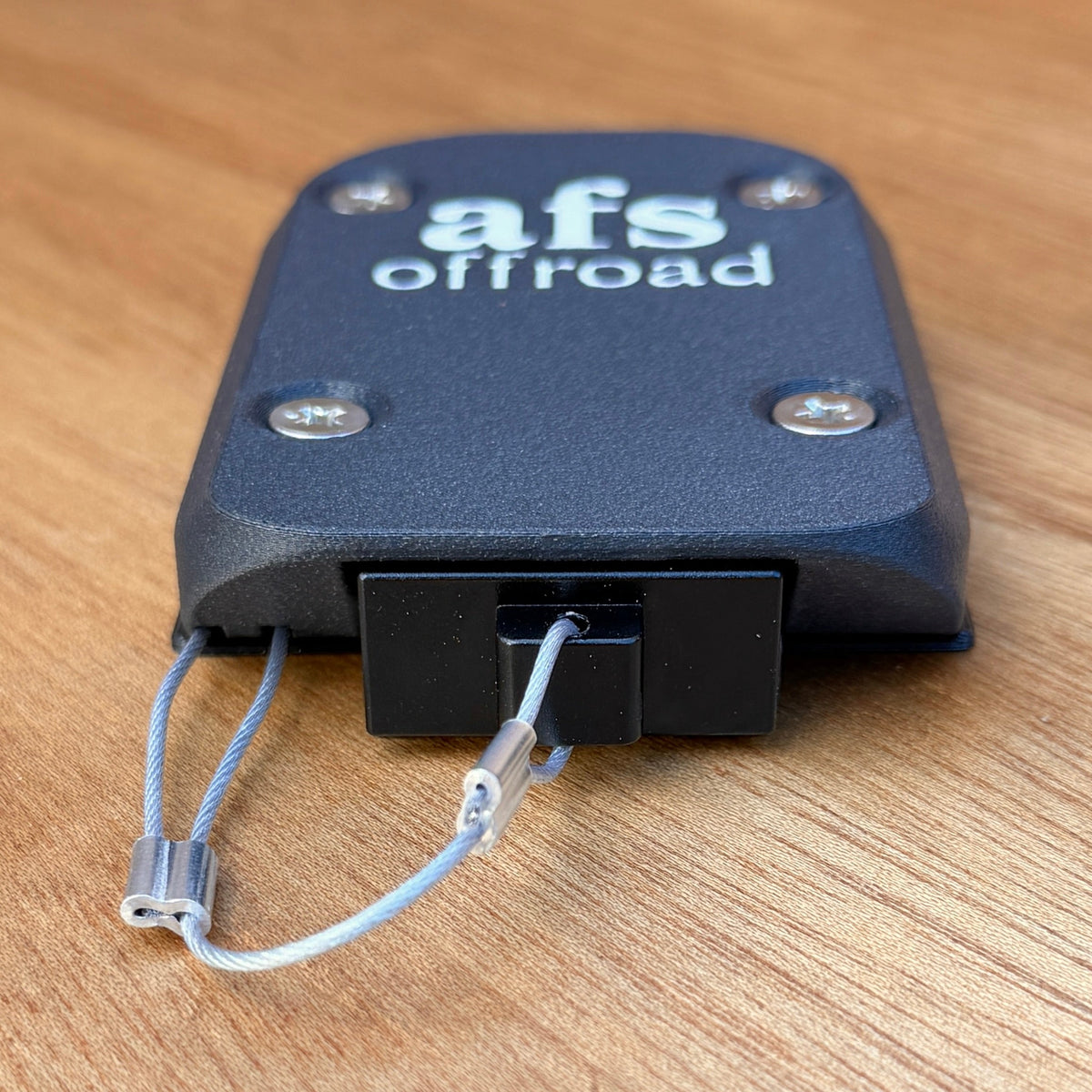 Single Anderson Plug Surface Mount with TPU gasket and countersunk mounting holes