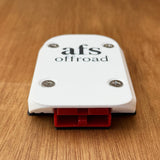 Single Anderson Plug Surface Mount with TPU gasket and countersunk mounting holes