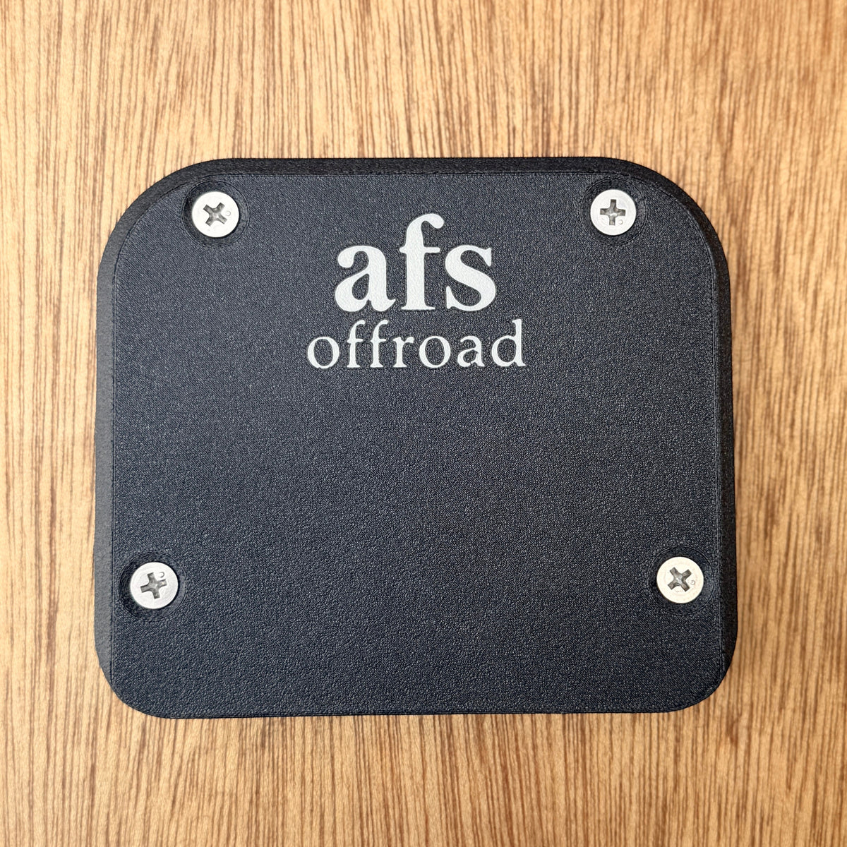 Double Anderson Plug Surface Mount – rear view showing mounting holes