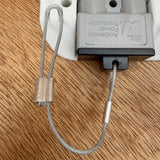 Anderson plug dust cover fitted over SB50 plug
