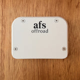 3 Pole Anderson Plug Surface Mount – rear view showing mounting holes