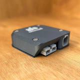 Anderson and Deutsch DT surface mount with Deutsch connector and Anderson-style plug opening