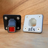 Deutsch Plug Flush Mount – close-up of rubber gasket