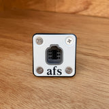 Deutsch Plug Flush Mount installed with DT plugs