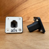 Deutsch Plug Flush Mount in Black and White colour options