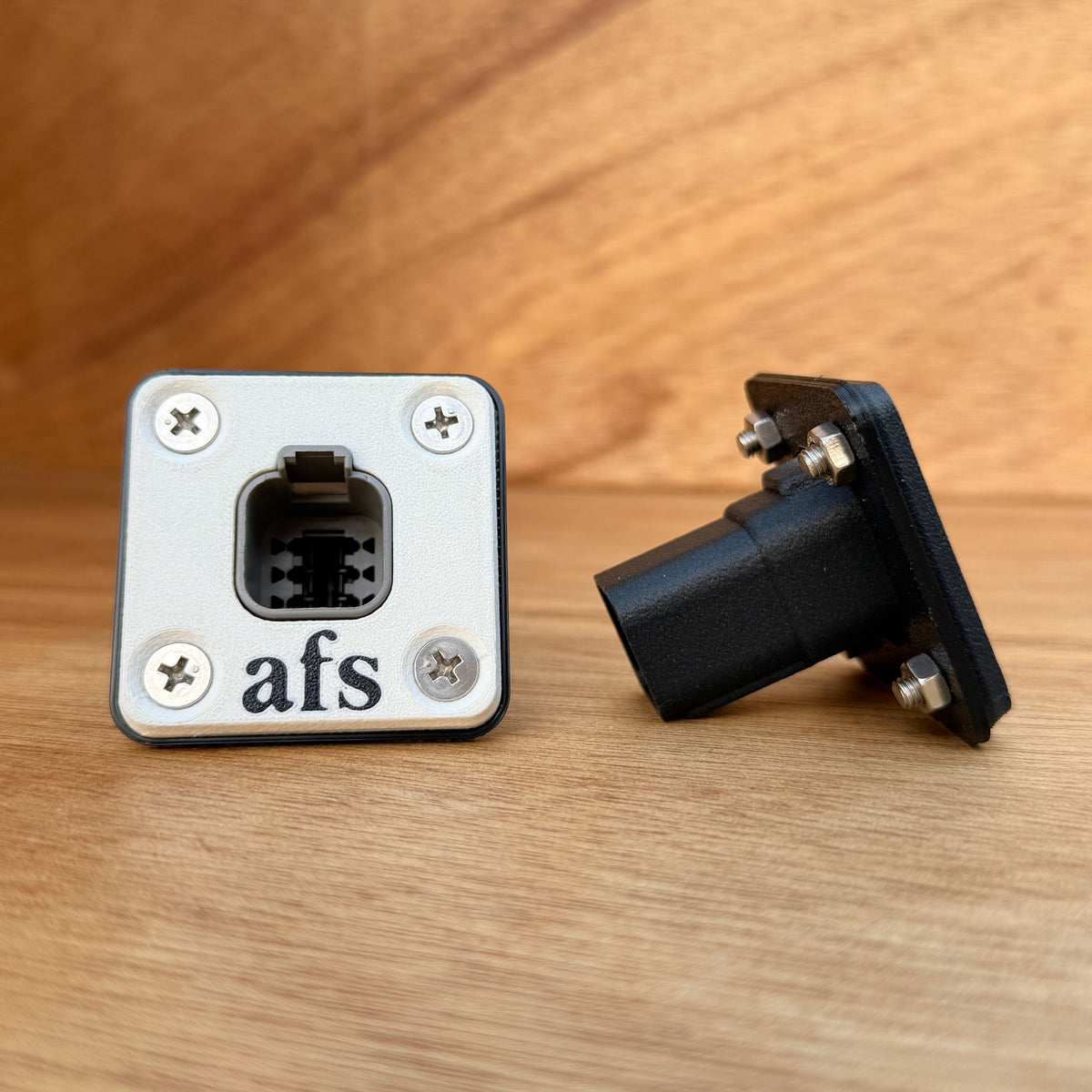 Deutsch Plug Flush Mount in Black and White colour options