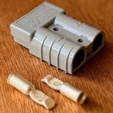 Genuine Anderson SB50 plug kit in grey, 50A connector