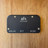 3 Pole plus Twin Anderson Plug Surface Mount showing plug layout