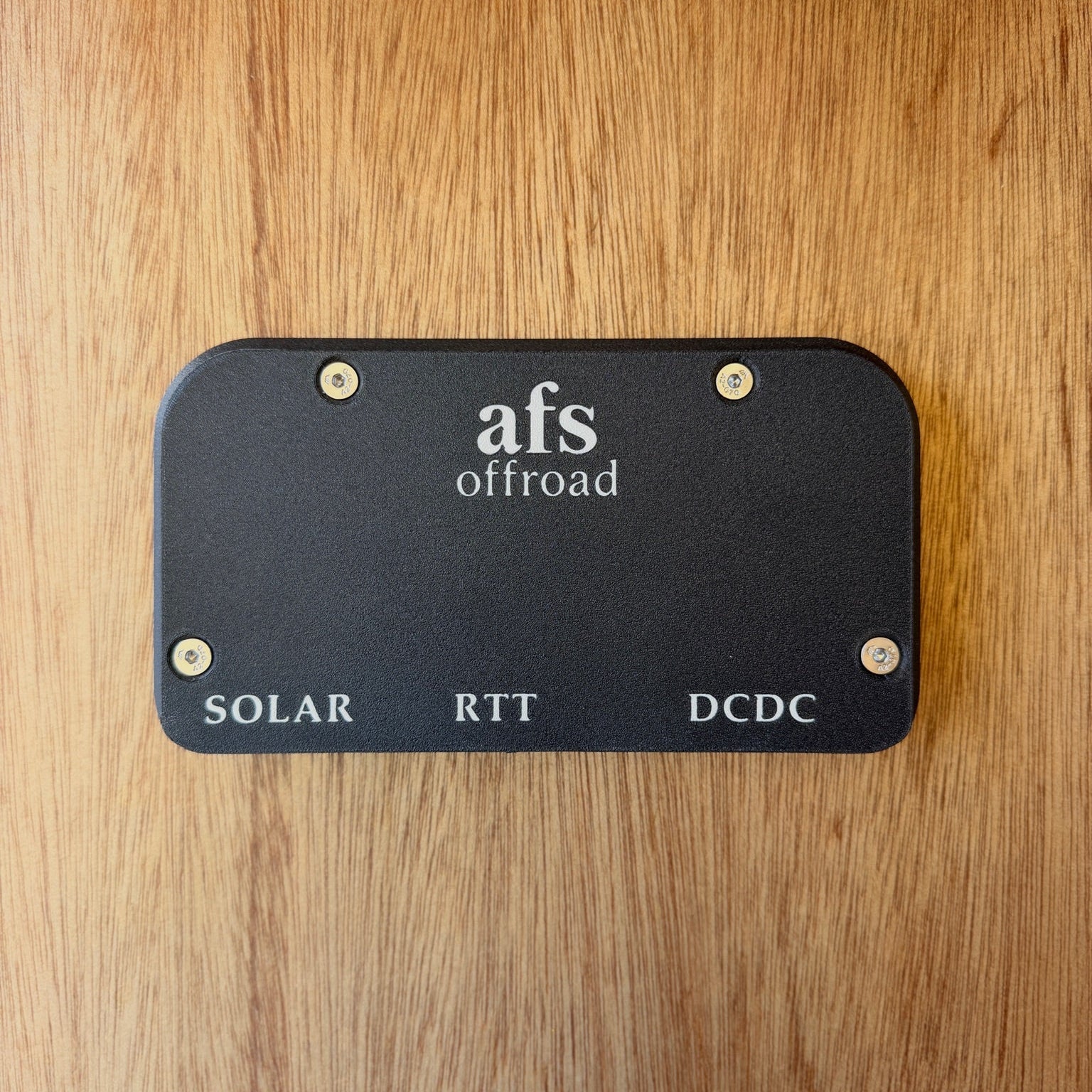 3 Pole plus Twin Anderson Plug Surface Mount showing plug layout
