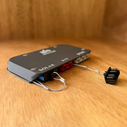 3 Pole plus Twin Anderson Plug Surface Mount – angled view