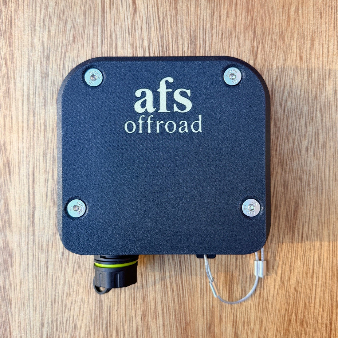 Top view of AFS Offroad Starlink RJ45 surface mount enclosure